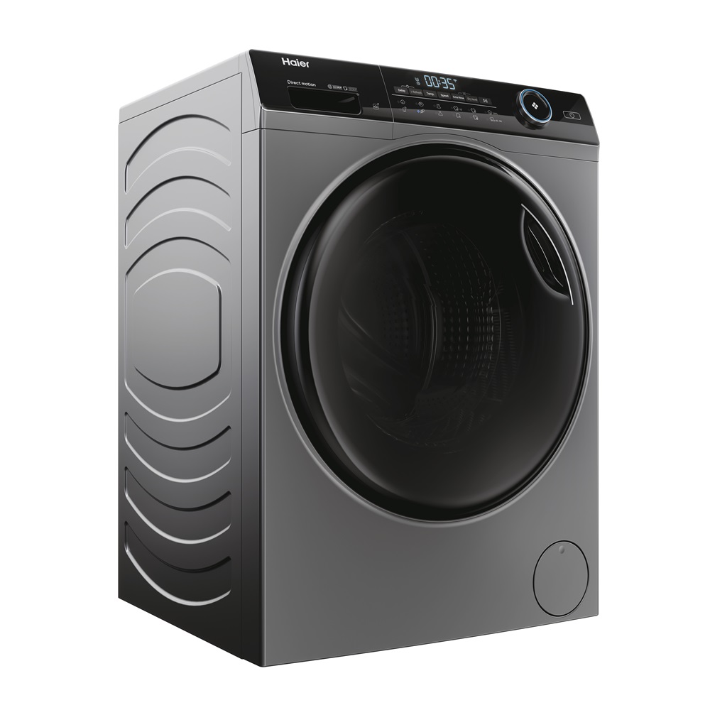 Haier HWD90B14959S8NUS antracit, elöltöltős, max.1400ford., 9 kg/6 kg, mosó-szárítógép