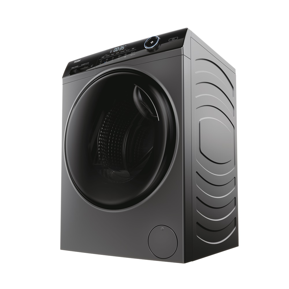 Haier HWD90B14959S8NUS antracit, elöltöltős, max.1400ford., 9 kg/6 kg, mosó-szárítógép