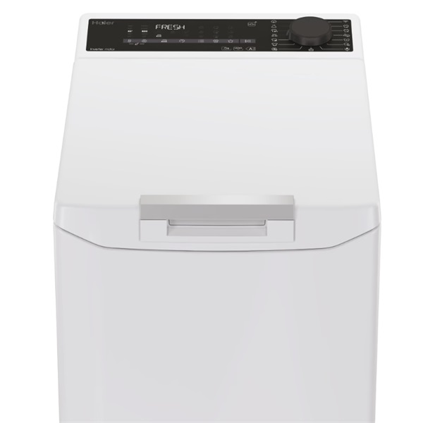 Haier THASN476TM5-S fehér, felültöltős, max.1400ford., 7 kg, mosógép