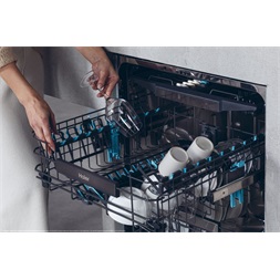 Haier XF 4A4M4PX szürke, programok száma: 10, szabadonálló, 14 terítékes mosogatógép 