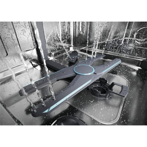Haier XF 4A4M4PX szürke, programok száma: 10, szabadonálló, 14 terítékes mosogatógép 