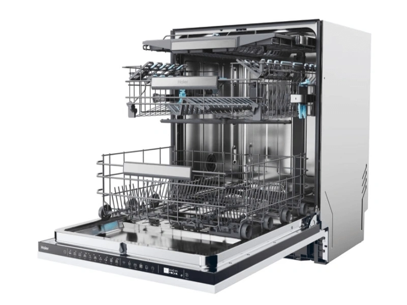 Haier XI 4A4M4PB programok száma:10, 14 terítékes, beépíthető mosogatógép