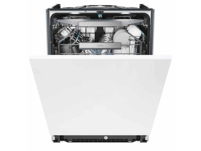 Haier XS 4A4M4PB fekete, programok száma: 10, beépíthető, 14 terítékes mosogatógép 