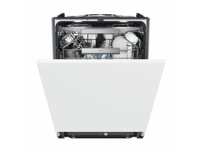 Haier XS 6B1M3PB fekete, programok száma: 10, beépíthető, 16 terítékes mosogatógép 
