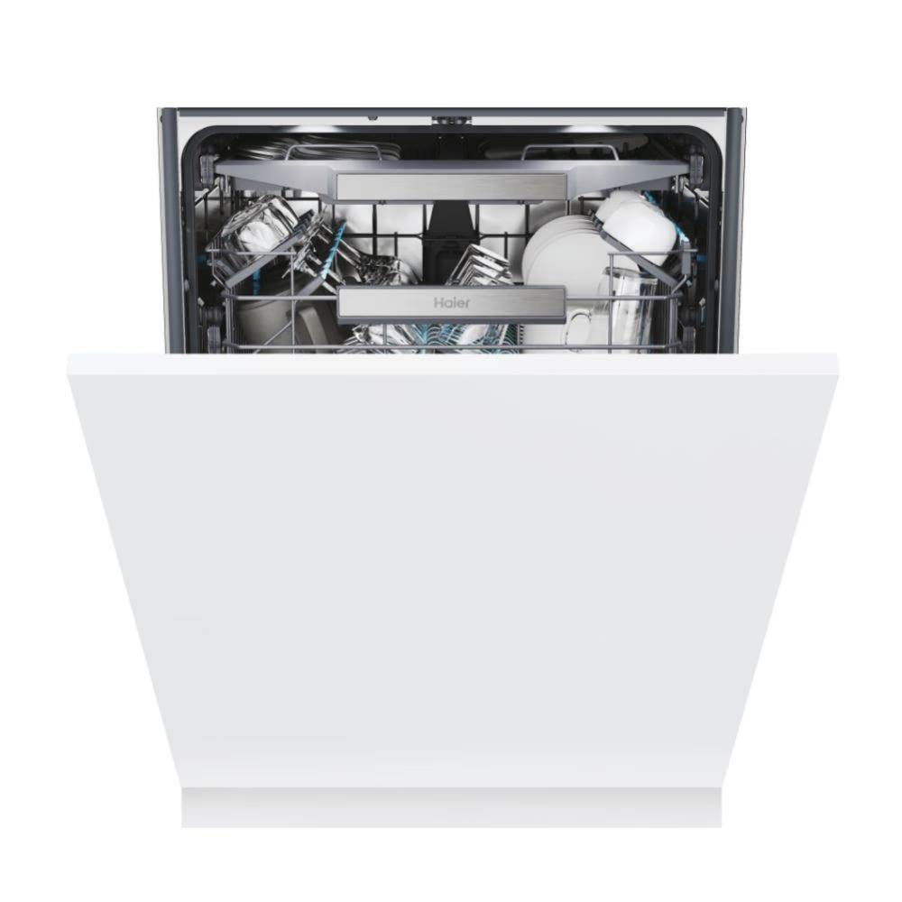 Haier XS 6B1M3PB fekete, programok száma: 10, beépíthető, 16 terítékes mosogatógép 