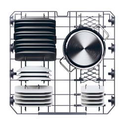 Haier XS 6B1M3PB beépíthető 16 terítékes mosogatógép