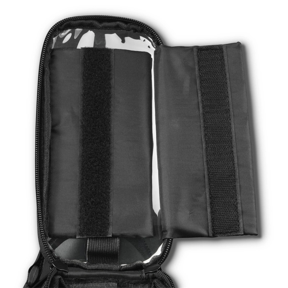 Hama 00121353 fekete kerékpáros táska telefontartóval