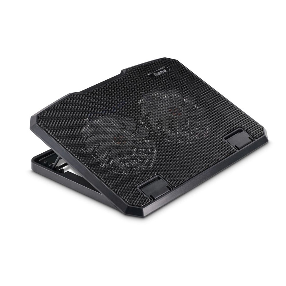 Hama 00126806 BLACK METAL fekete notebook hűtő