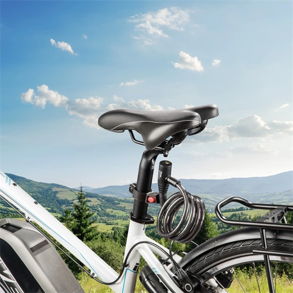 Hama 00178136 120cm spirál kerékpár kábelzár