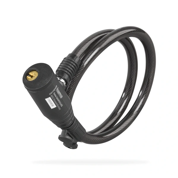 Hama 00178137 65cm fekete kerékpár kábelzár