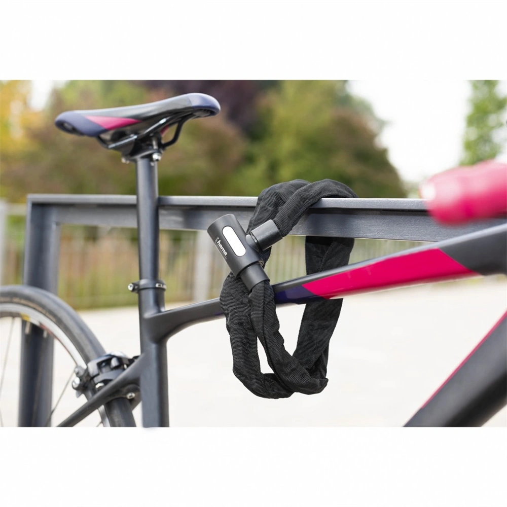 Hama 00178138 kerékpár láncz-zár + világítós kulcs