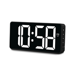 Hama 00185896 BALI hőmérős digitális ébresztőóra