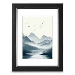 Hama 00193283 Chill 10x15cm fekete műanyag képkeret