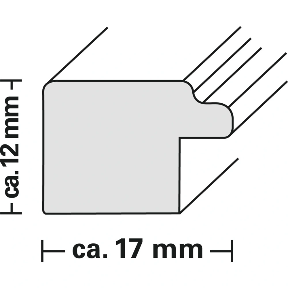 Hama 00193283 Chill 10x15cm fekete műanyag képkeret