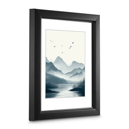 Hama 00193285 Chill 15x20cm fekete műanyag képkeret