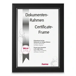 Hama 00193286 Chill 21x29,7cm fekete műanyag képkeret