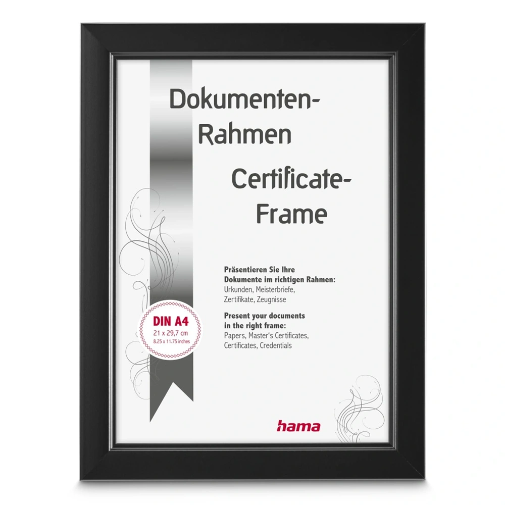 Hama 00193286 Chill 21x29,7cm fekete műanyag képkeret