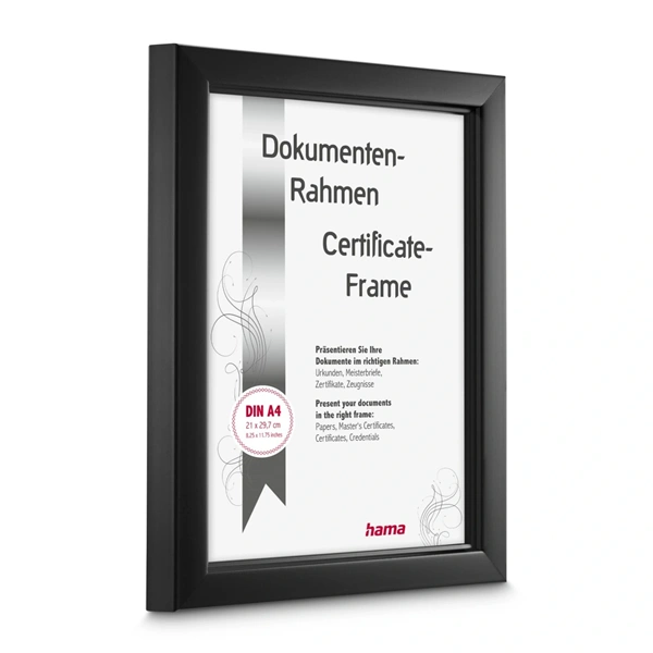 Hama 00193286 Chill 21x29,7cm fekete műanyag képkeret
