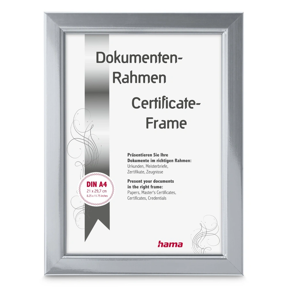 Hama 00193291 Chill 21x29,7cm ezüst műanyag képkeret