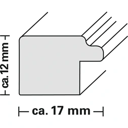 Hama 00193295 Chill 15x20cm fehér műanyag képkeret