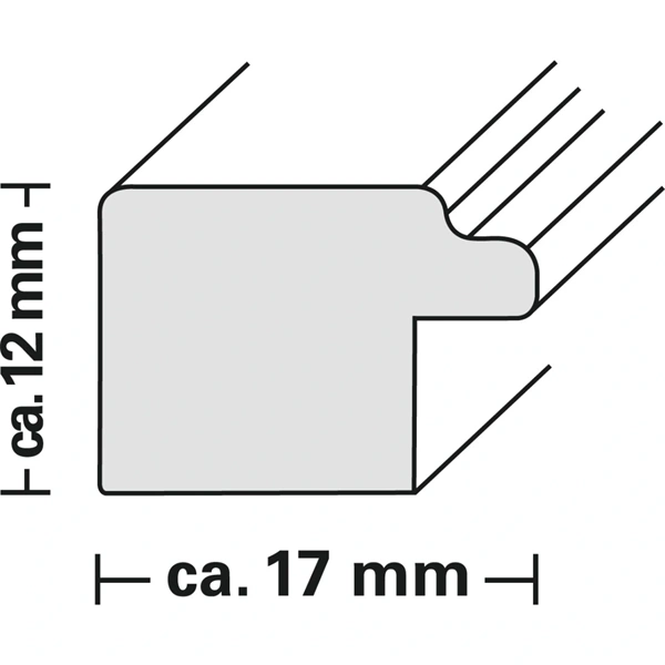 Hama 00193296 Chill 21x29,7cm fehér műanyag képkeret