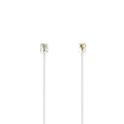 Hama 00201133 (6P4C / 6P4C) 3m fehér telefon kábel