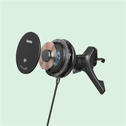 Hama 00201736 QI2-MAGNETIC 15W vezeték nélküli autós töltő
