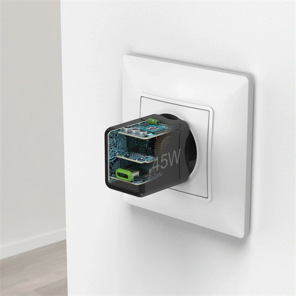 Hama 00201987 45W Type-C fekete hálózati töltő