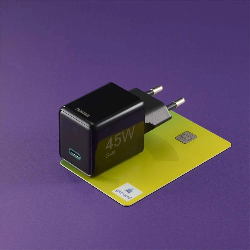 Hama 00201987 45W Type-C fekete hálózati töltő