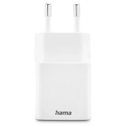 Hama 00201991 20W USB/Type-C PD/QC fehér hálózati töltő