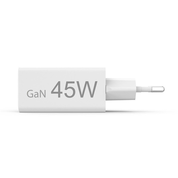 Hama 00201993 45W GAN PD QC USB/USB-C fehér hálózati töltő
