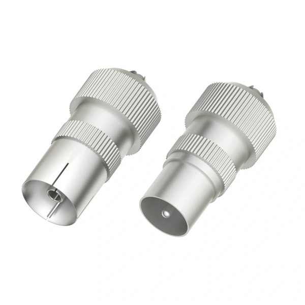 Hama 00205211 koax anya + koax apa szerelhető fém adapter