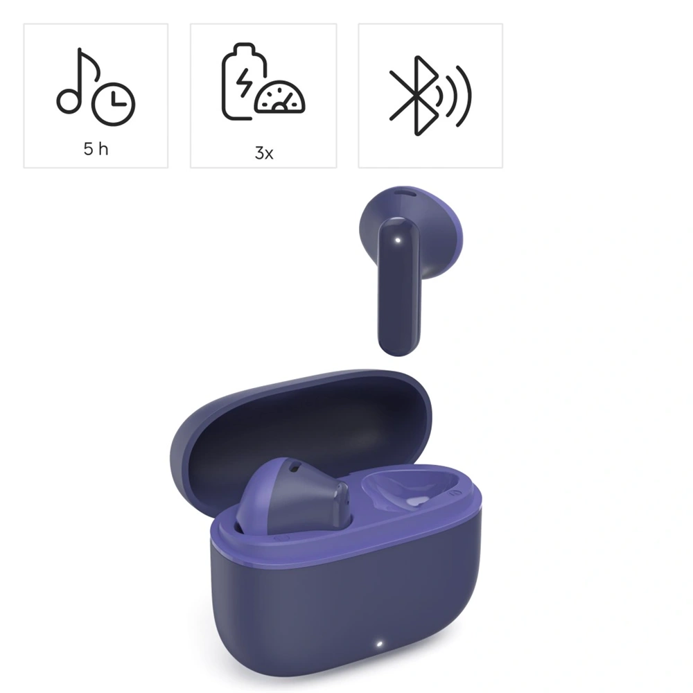 Hama 00221754 Freedom Light II True Wireless Bluetooth kék fülhallgató