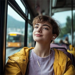 Hama 00221793 Calm USB-C vezetékes mikrofonos homokszínű fülhallgató