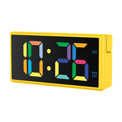Hama 00222210 IBIZA USB sárga digitális ébresztóra