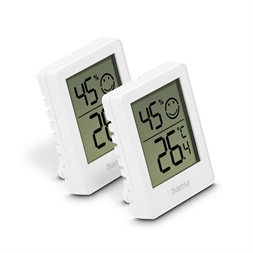 Hama 00222233 BAROS 2db-os hőmérséklet és páratartalom mérő