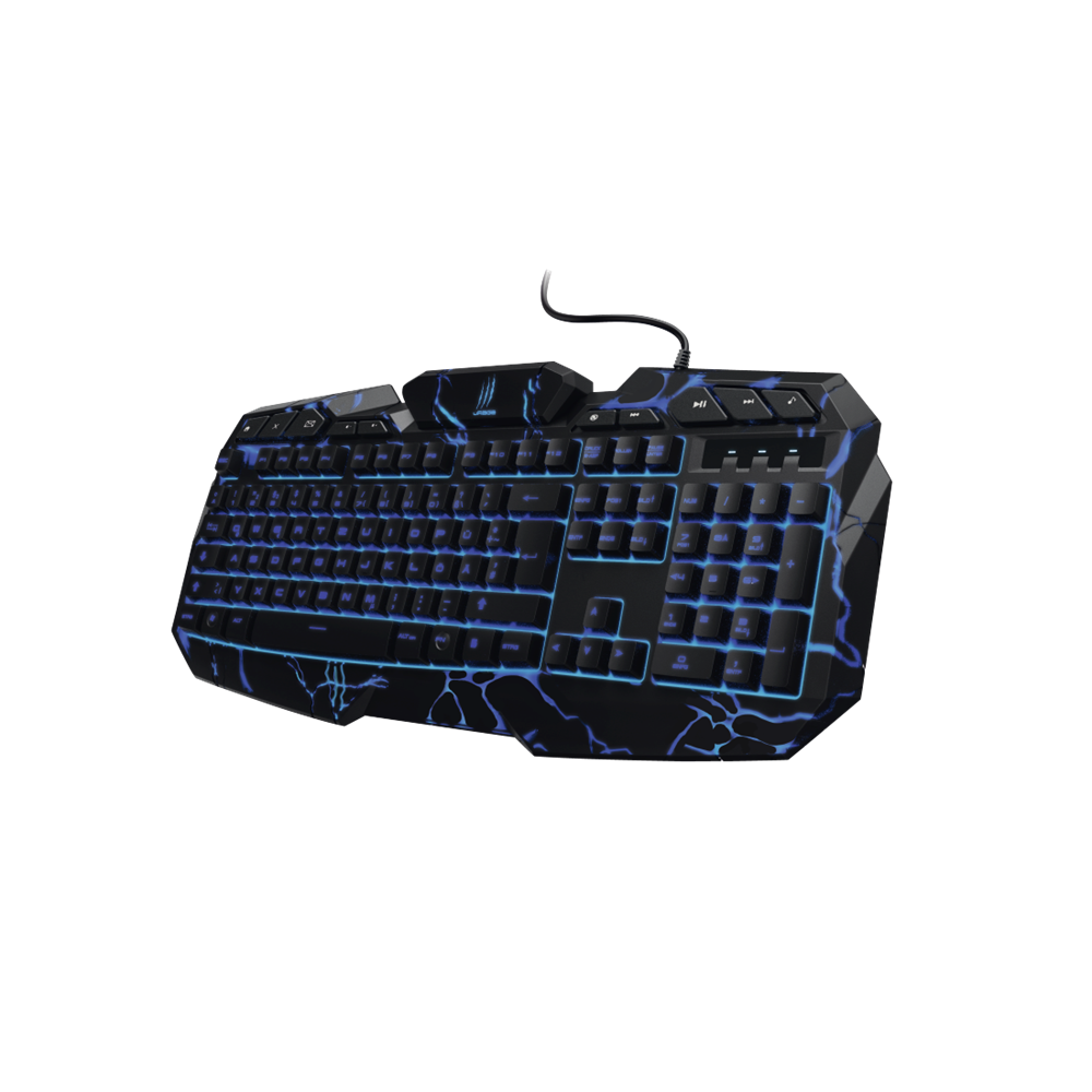 URAGE by Hama 113784 "Illuminated2" gamer billentyűzet