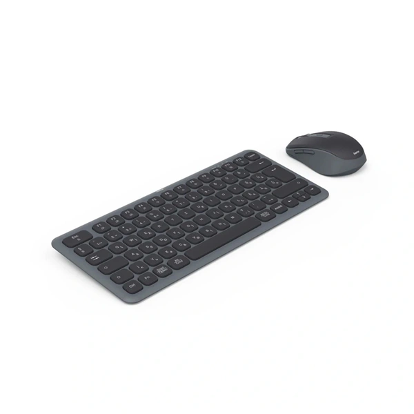 Hama 13173061 WKM-500 MULTIMODE vezeték nélküli billentyűzet és egér