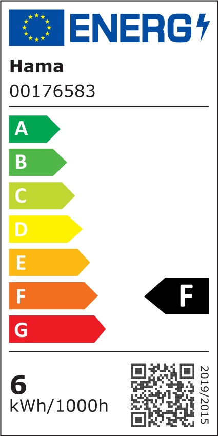 Hama 176583 E14 5,5W RGB okos Wifi LED izzó
