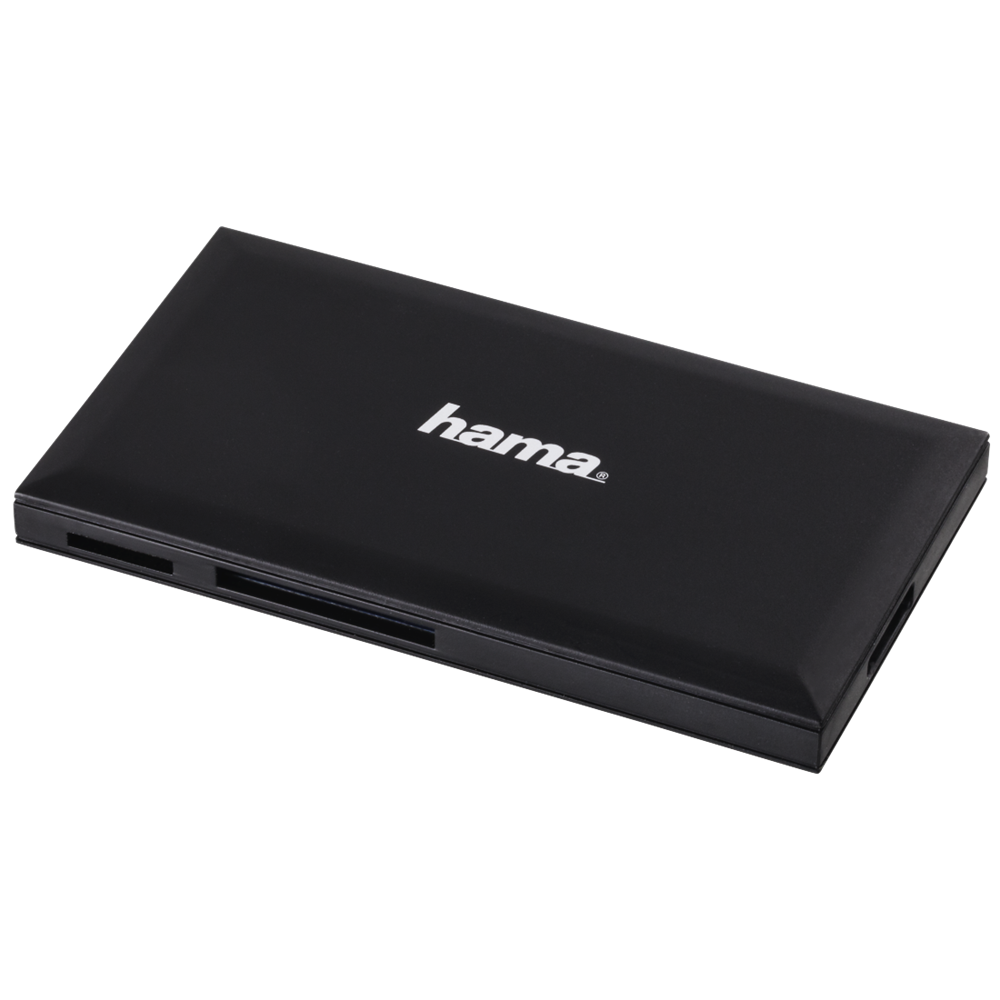 Hama 181018 "Slim" USB 3.0 superspeed fekete multi kártyaolvasó