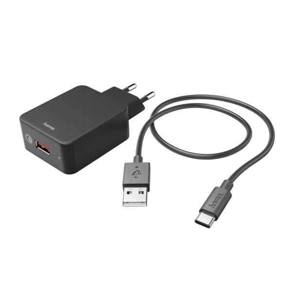 Hama 183230 Qualcomm QC 3.0 USB Type-C hálózati töltő
