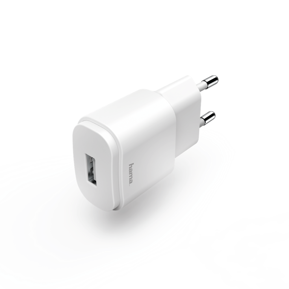 Hama 183262 USB 1,2A fehér hálózati töltő