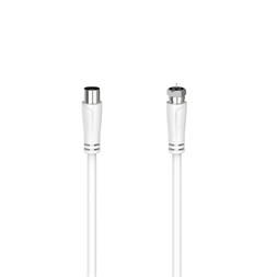 Hama 205061 FIC 90dB F-koax 1,5m fehér antenna kábel (Újracsomagolt)