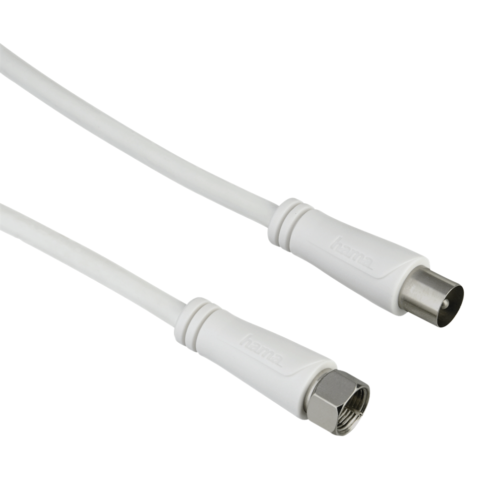 Hama 205061 FIC 90dB F-koax 1,5m fehér antenna kábel