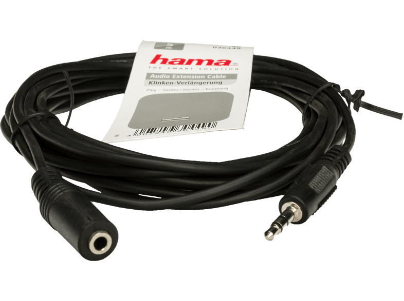 Hama 30449 ST ECO 5,0m 3,5 mm Jack hosszabbító kábel