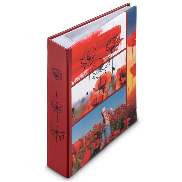 Hama 99007578 Red Poppy 10X15/200 fotóalbum