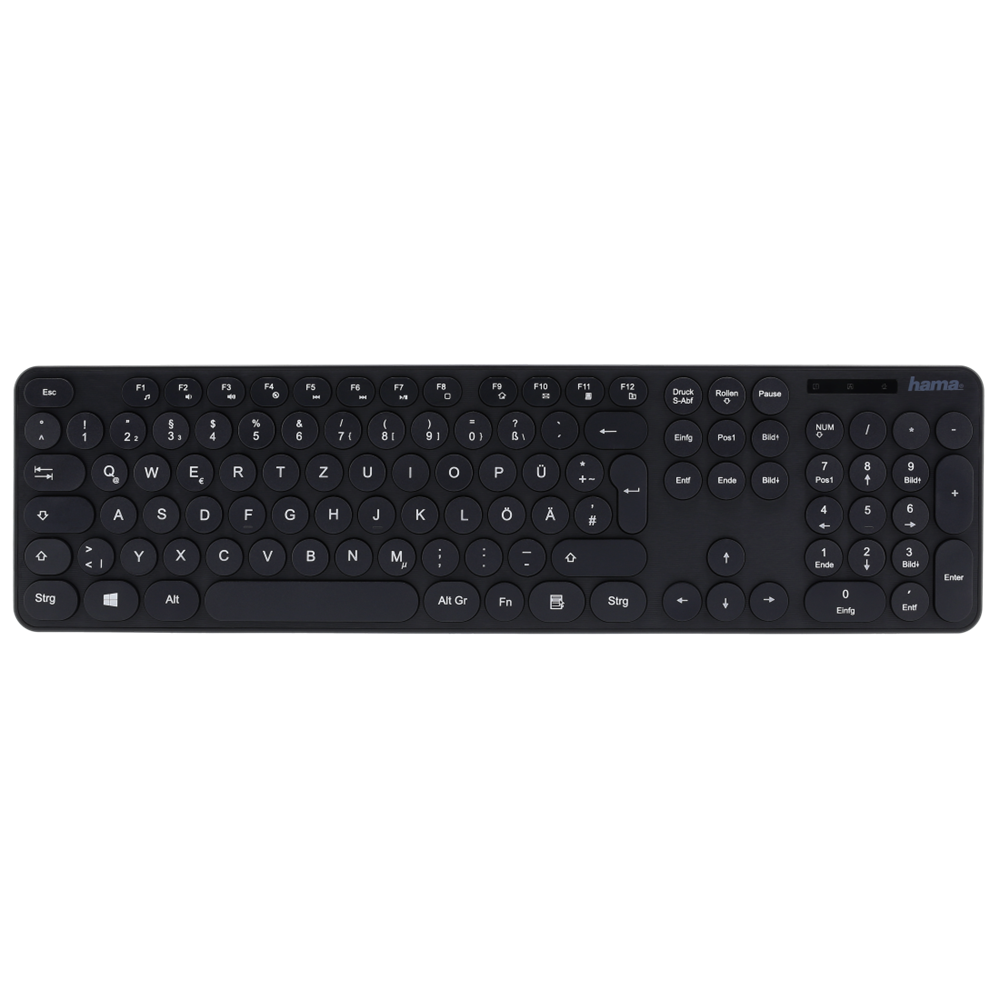 Hama 182674 "KC-500" HUN USB fekete billentyűzet