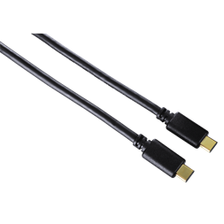 Hama 135737 USB 3.1 Type-C - USB Type-C 0,75m fekete adatkábel