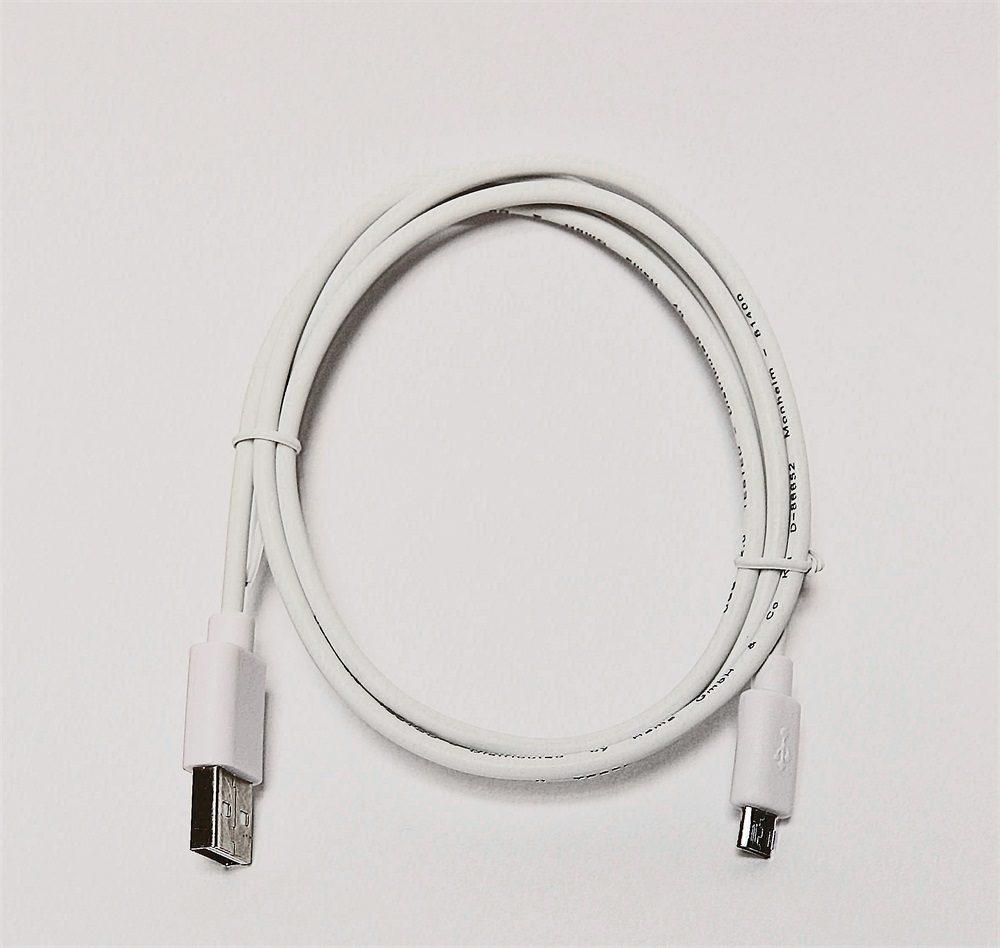 Hama 00020071 micro USB - USB A 1m fehér adatkábel