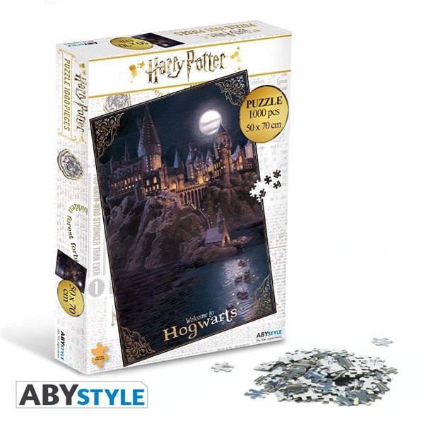 Harry Potter "Hogwarts" 1000 darabos kirakó (Újszerű)